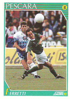Stefano Ferretti Pescara Score 92 Seria A #325